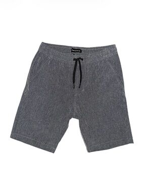 Silver Jeans Charcoal Heather Athletic hi Drawstring Shorts